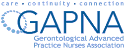 Logo for Gerontological Advanced Practice Nurses Association